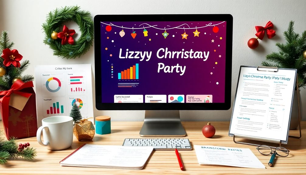 lizzy s christmas party analysis