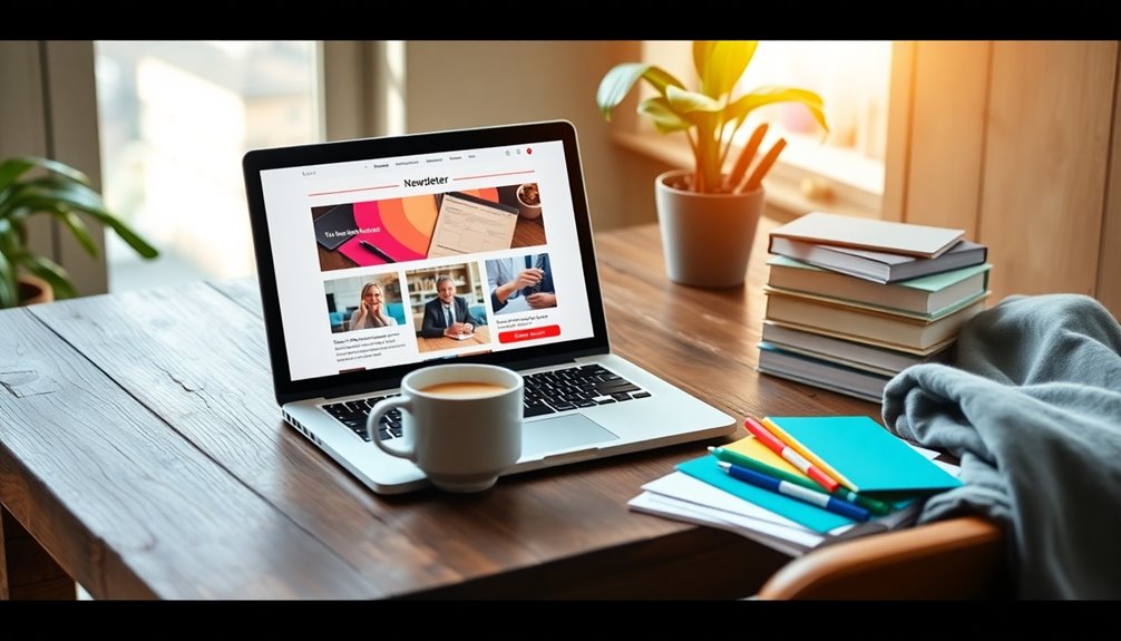 connecting through engaging newsletters