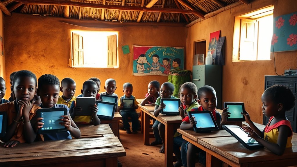 affordable low bandwidth education