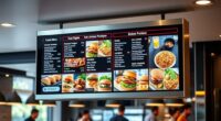digital menu micro franchising
