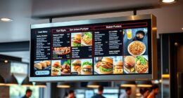 digital menu micro franchising