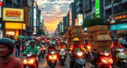 grocery delivery competition escalation