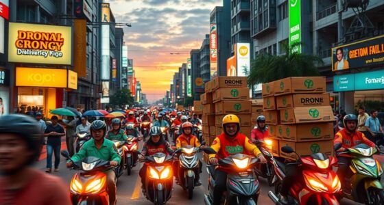 grocery delivery competition escalation