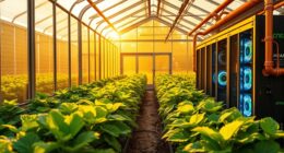mining heat powers greenhouse