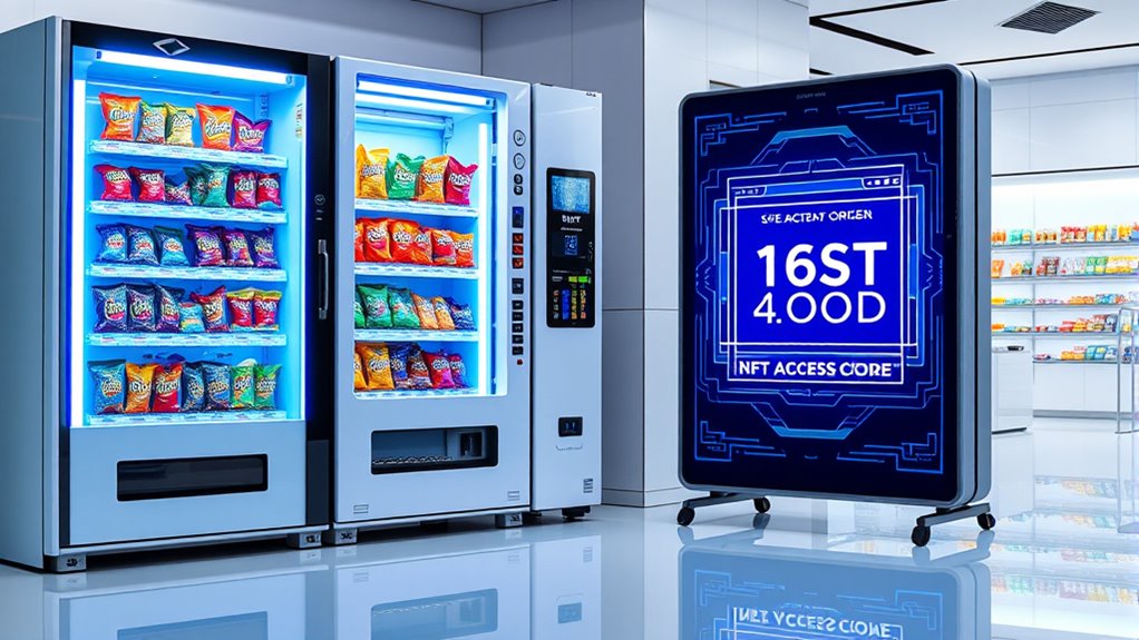 nfts enable contactless vending