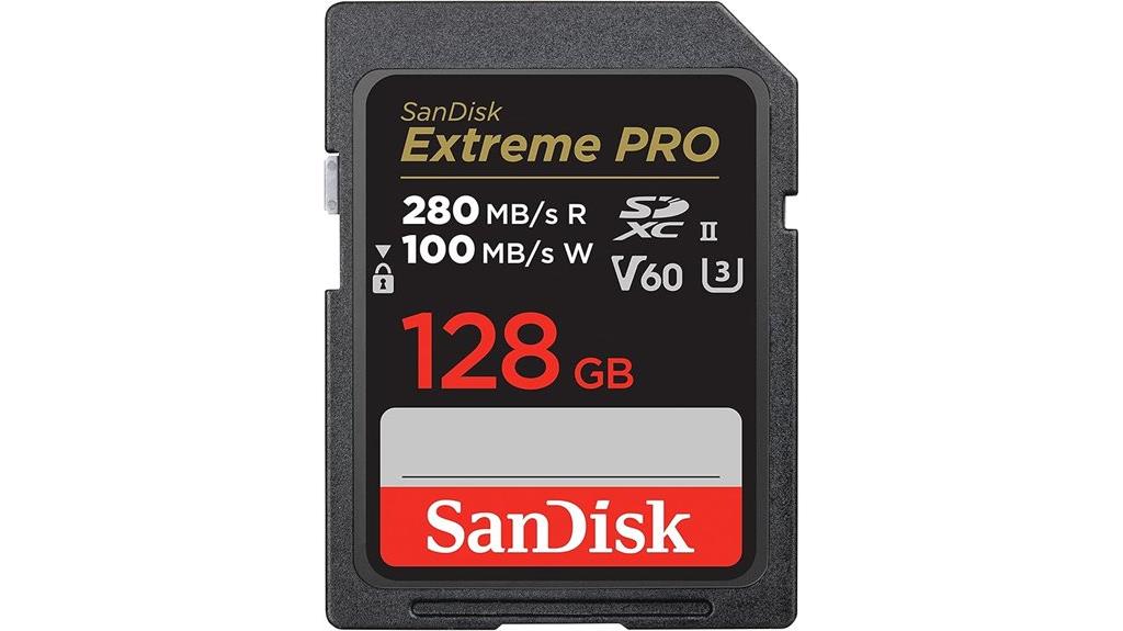 128gb extreme pro sdxc