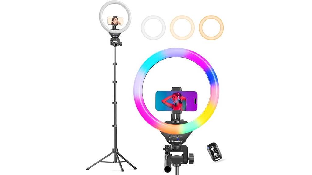 12 inch rgb selfie ring