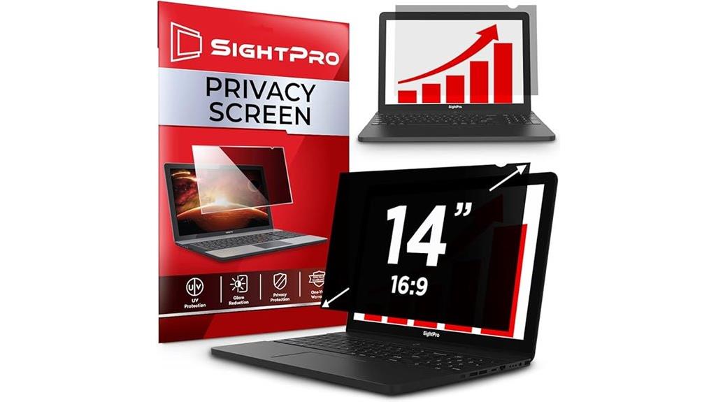 14 inch privacy screen