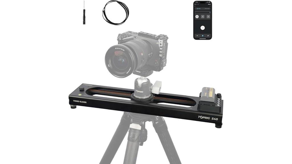 16 inch motorized camera slider