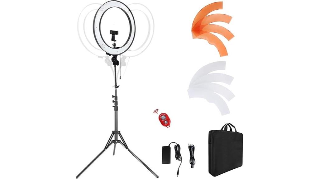 18 inch led ring light