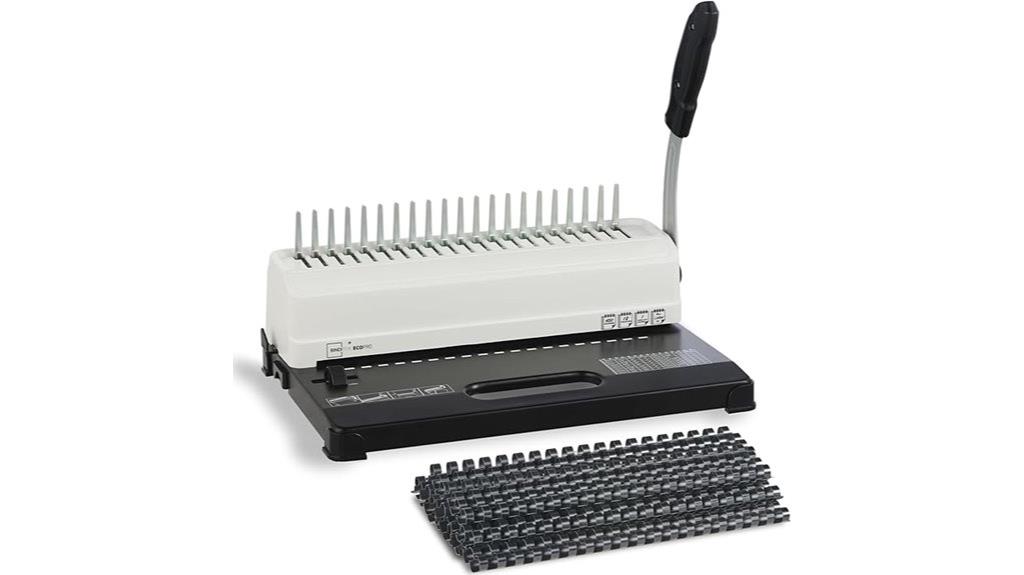 19 hole binding machine