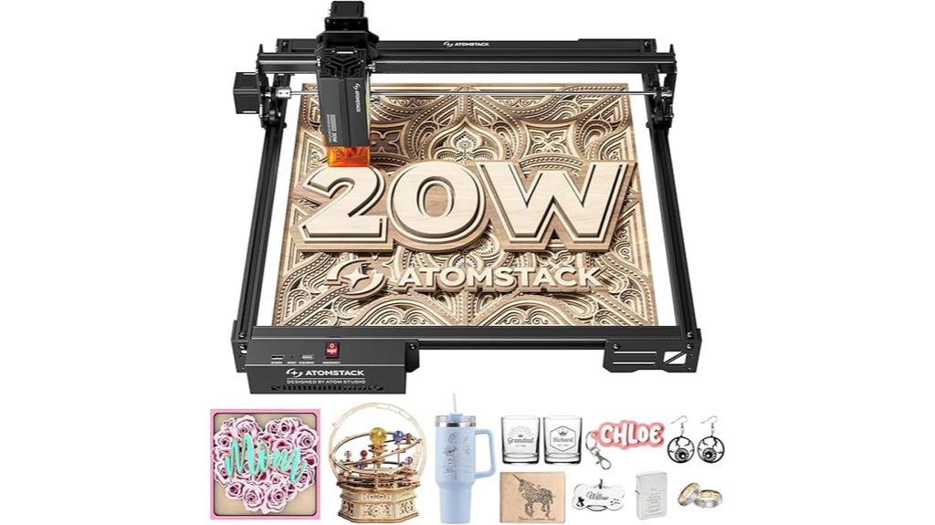 20w laser engraver cutter