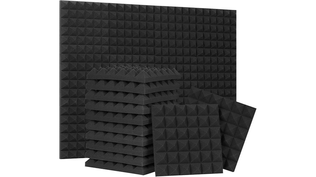 24 pack acoustic foam