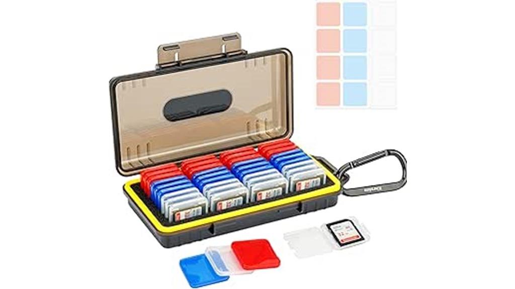 36 holder sd card case