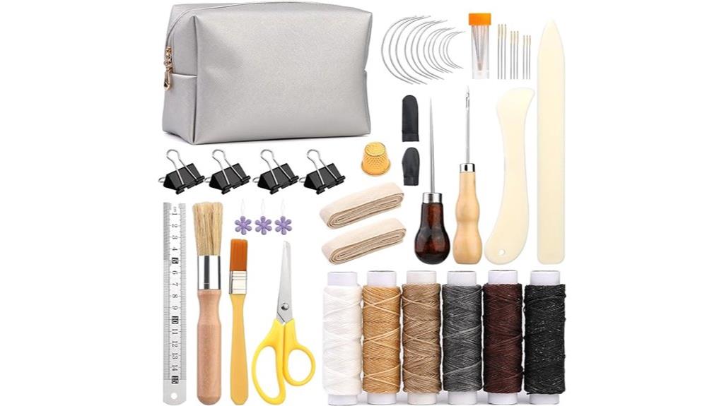 49 piece bookbinding tools kit