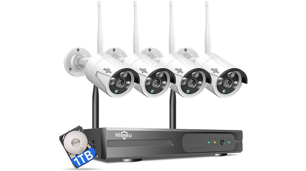 4k nvr wifi cameras