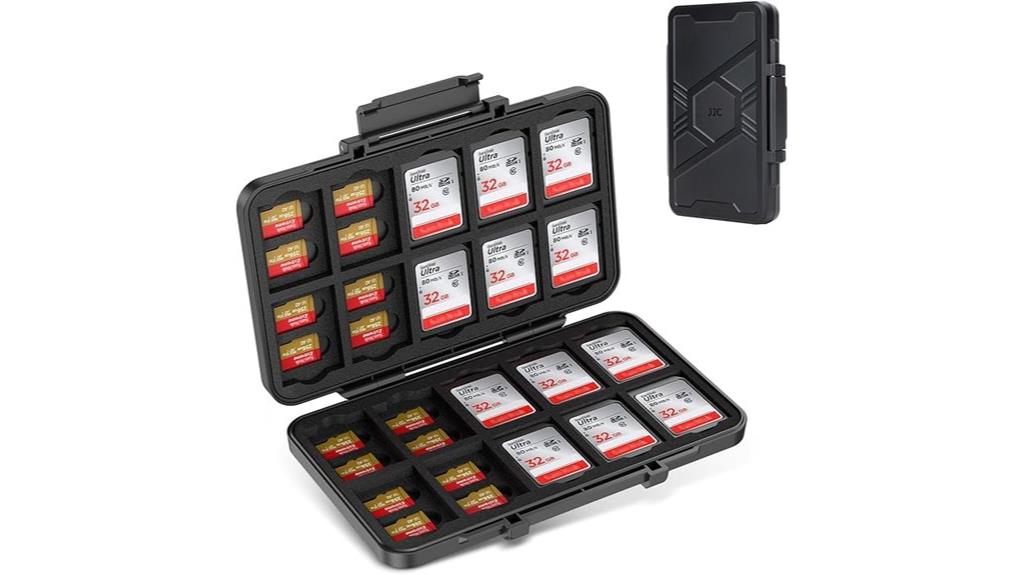 60 slot card storage case