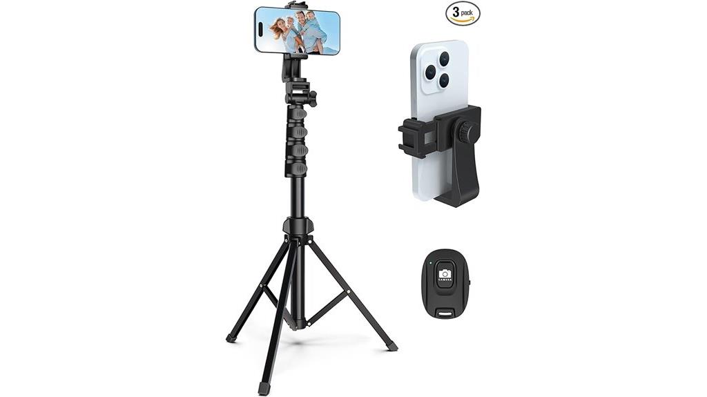 64 inch adjustable tripod