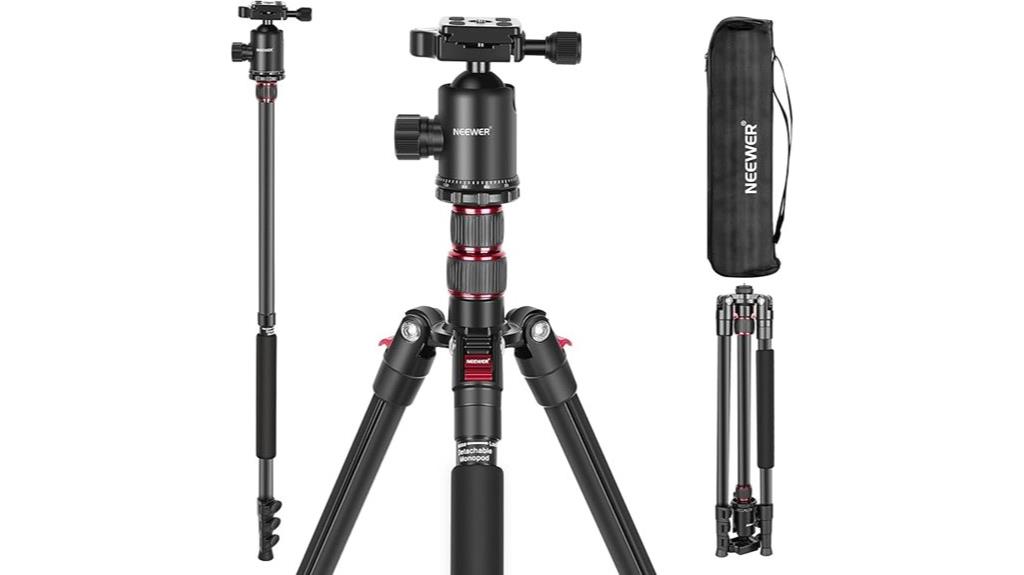 77 inch tripod with monopod