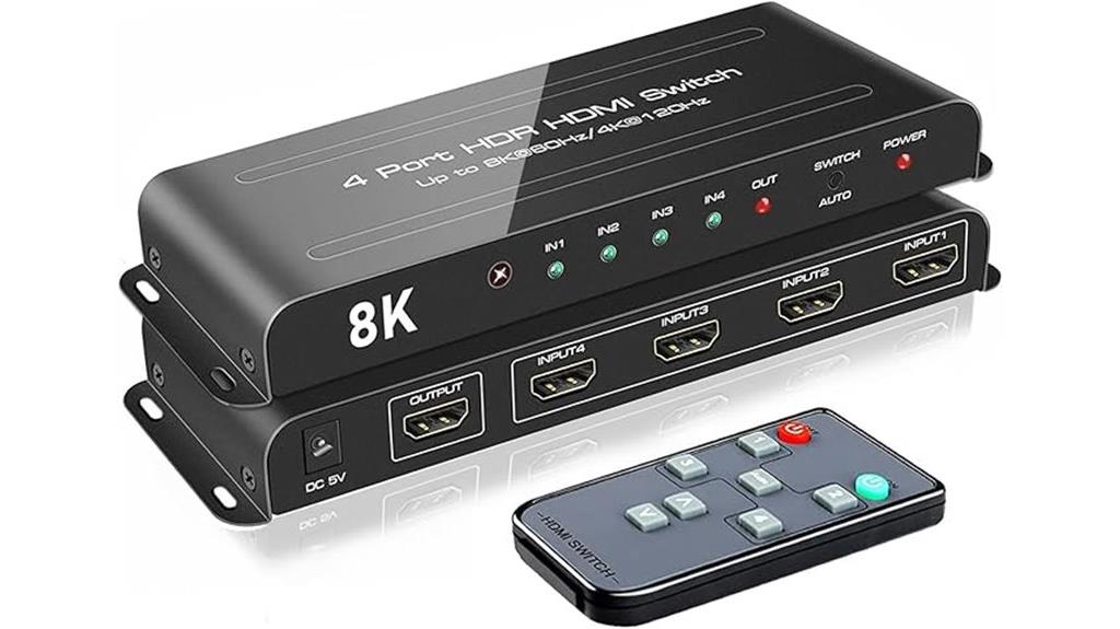 8k hdmi 2 1 switch