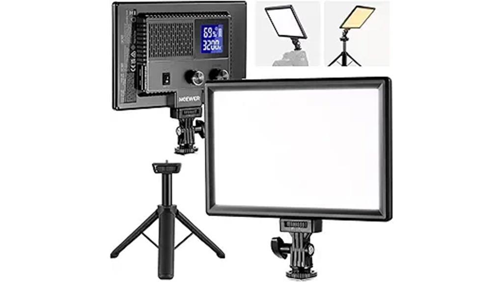 9 led video light panel