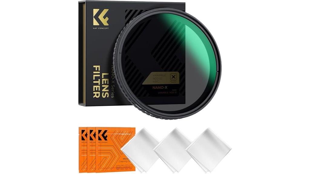 adjustable 82mm nd filter