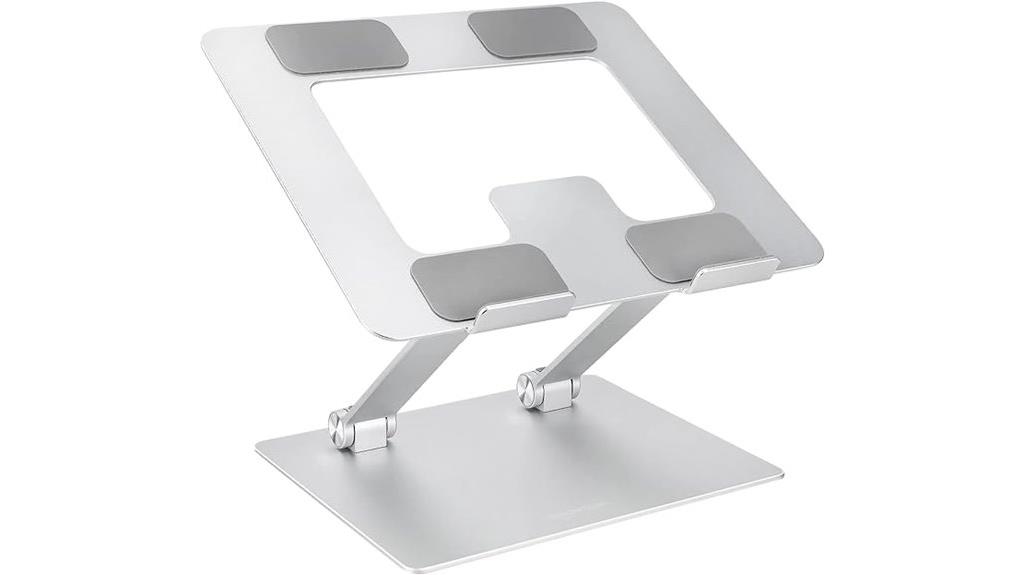 adjustable desktop laptop stand