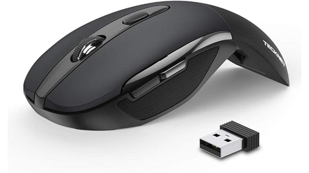 adjustable dpi folding mouse