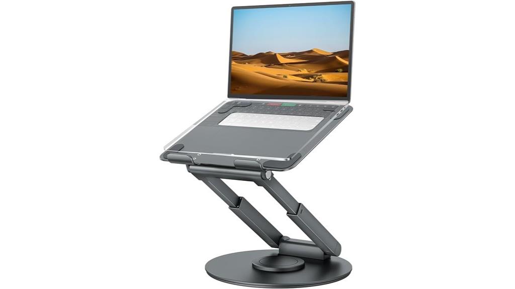 adjustable laptop desk stand