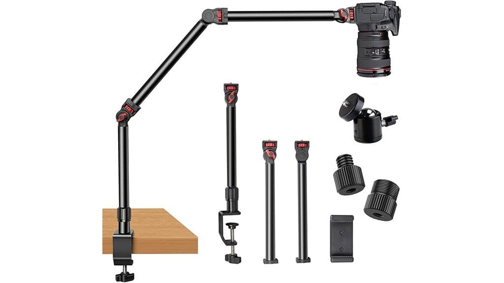 adjustable overhead camera mount