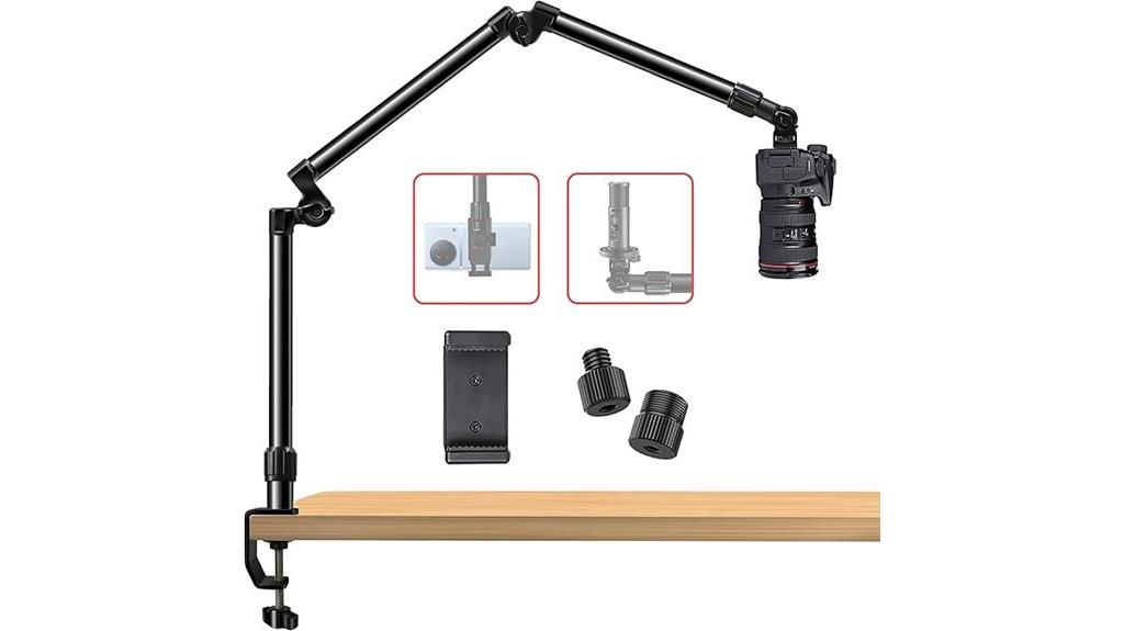 adjustable overhead camera stand