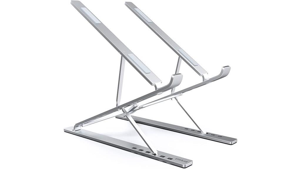 adjustable portable aluminum stand