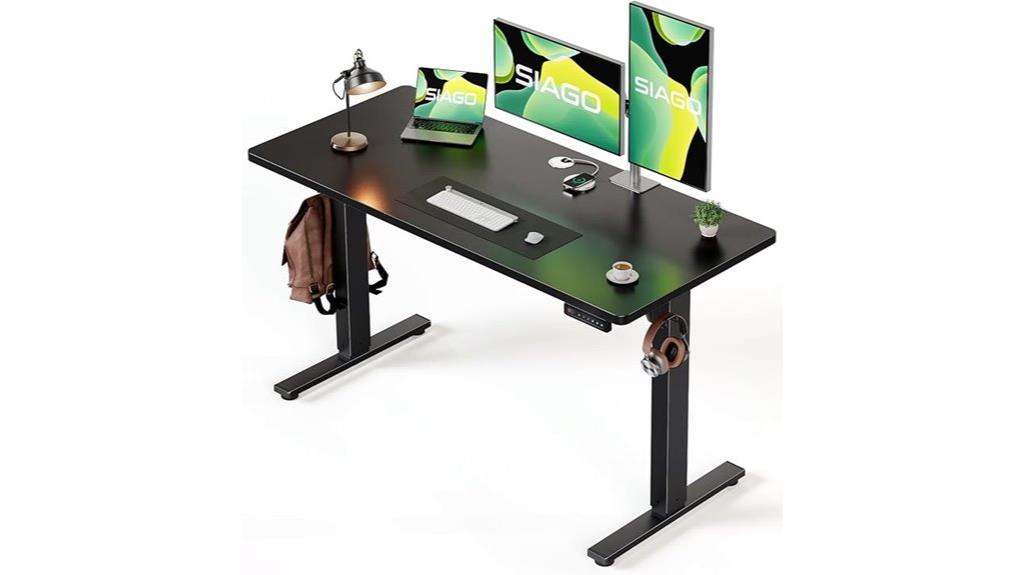 adjustable standing desk
