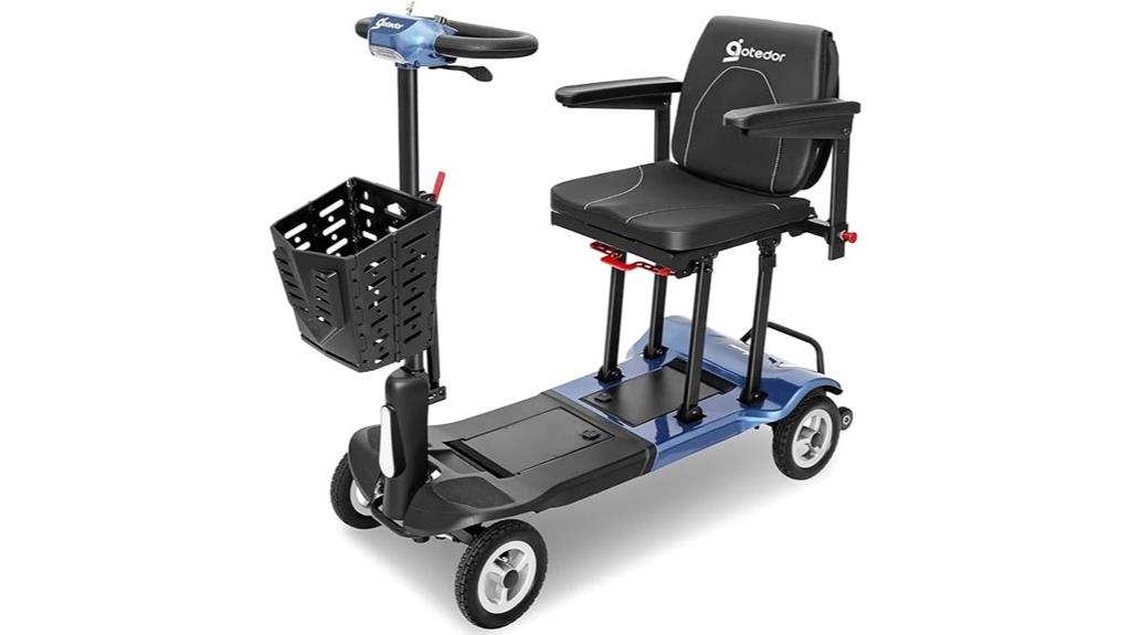 adult folding electric scooter