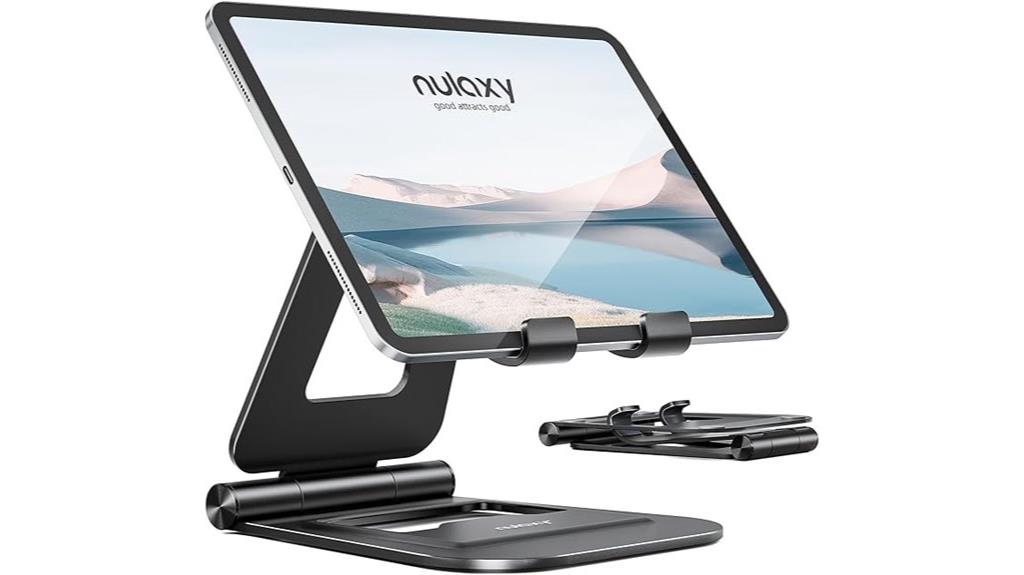 aluminum dual foldable stand