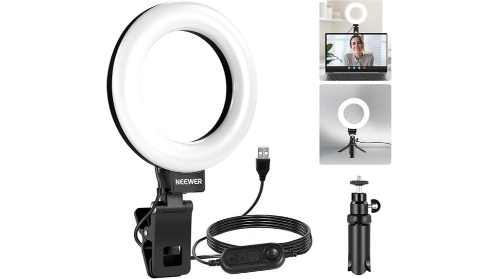 basic 5 ring video light