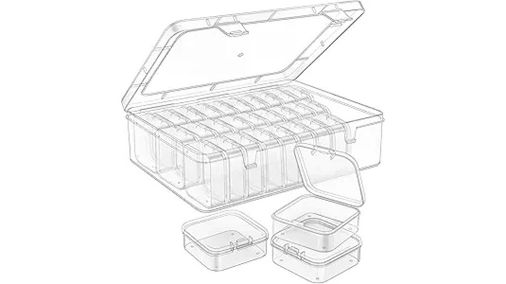 bead storage case set