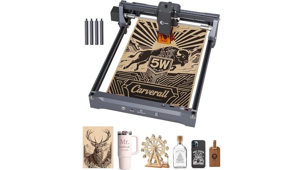 beginner 5w laser engraver