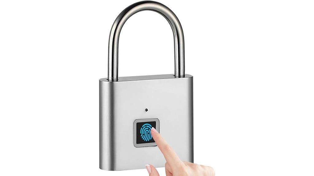 biometric keyless outdoor lock