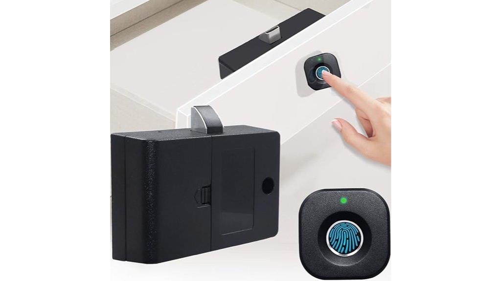 biometric wooden furniture lock