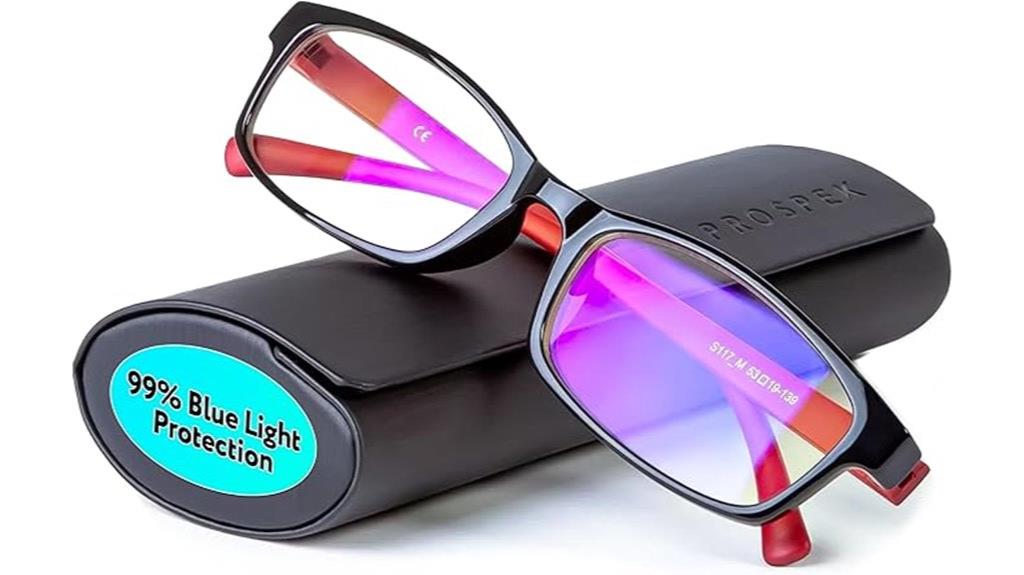 blue light reading glasses