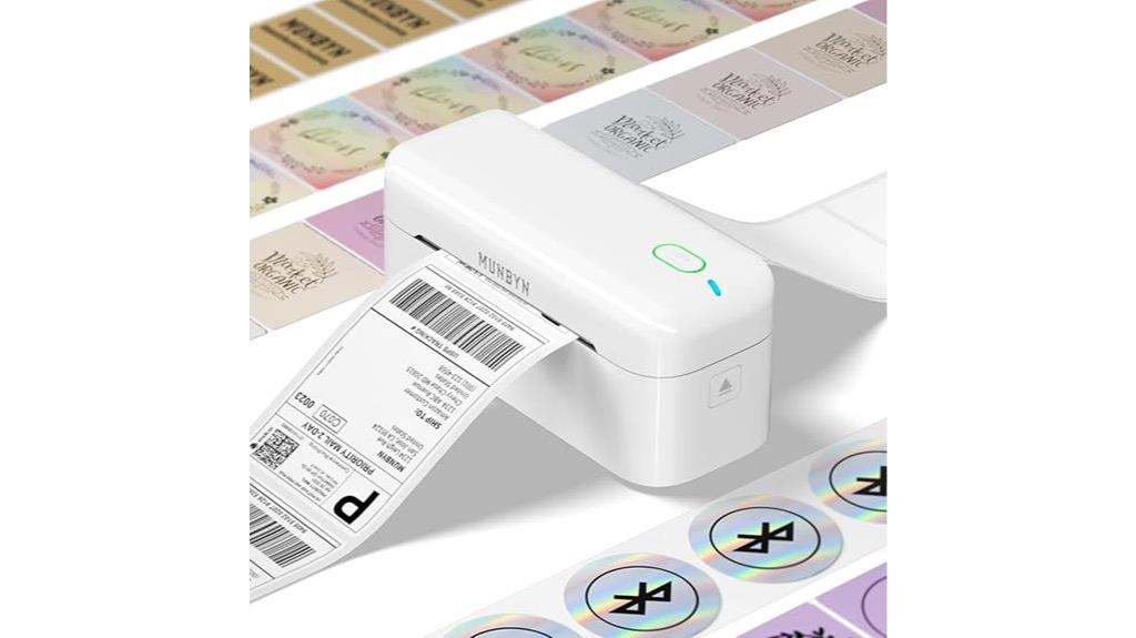 bluetooth thermal label printer
