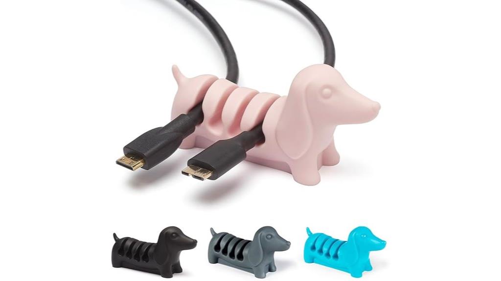 book lover cable clips