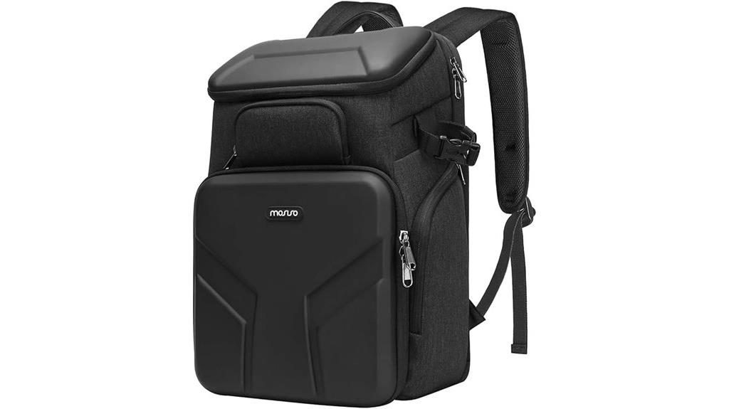 camera backpack with laptop