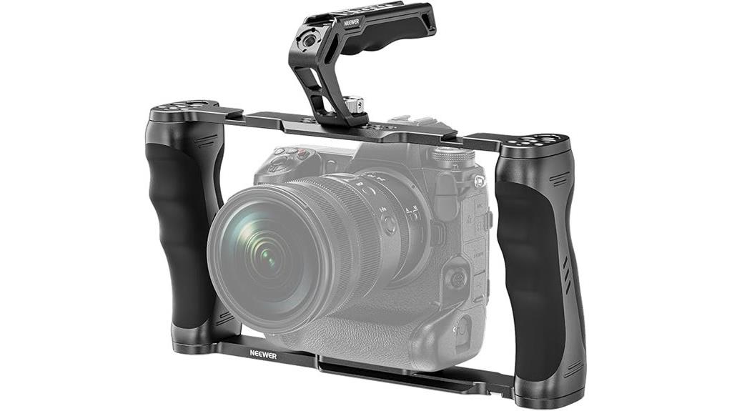 camera cage with handle