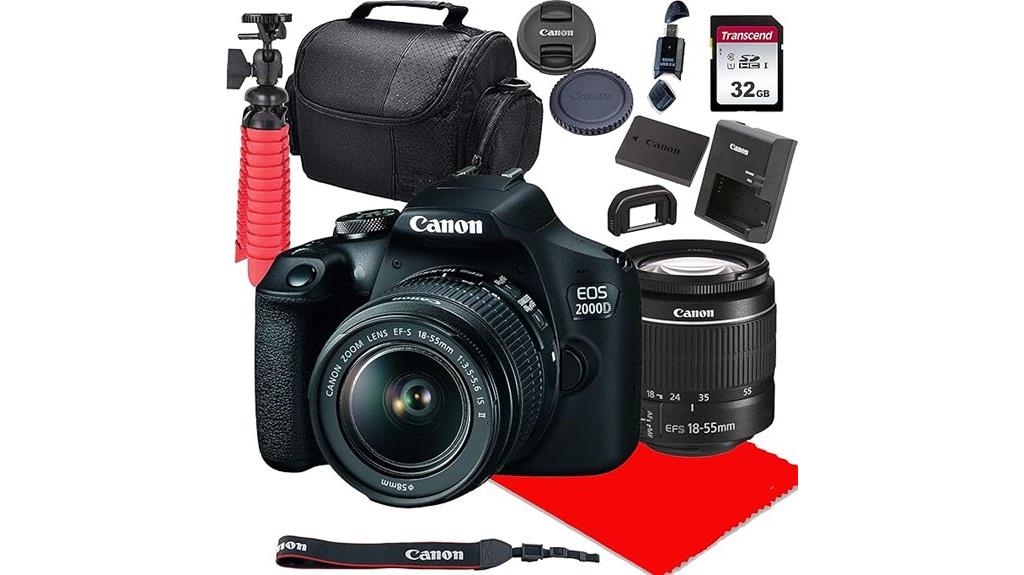 canon dslr camera kit