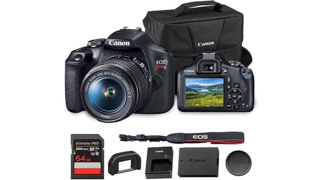 canon t7 dslr camera