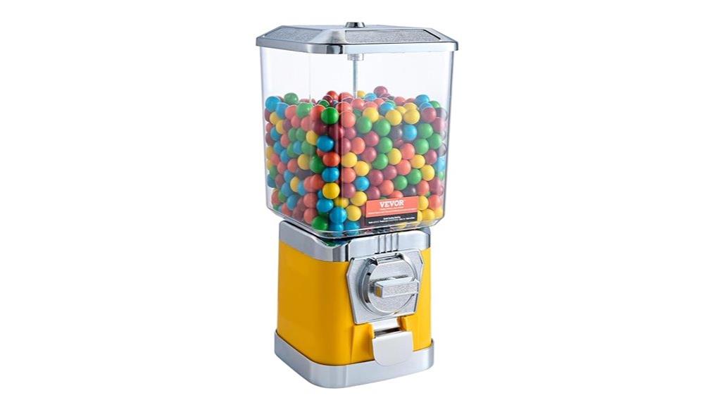 child friendly gumball vending machine
