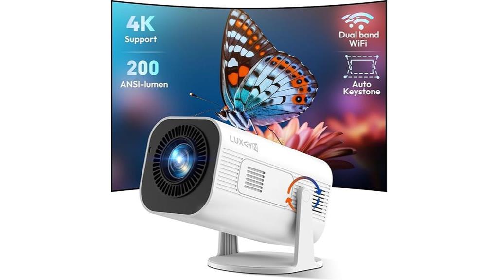 compact 4k wifi projector