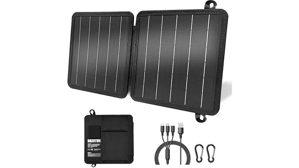 compact waterproof solar charger